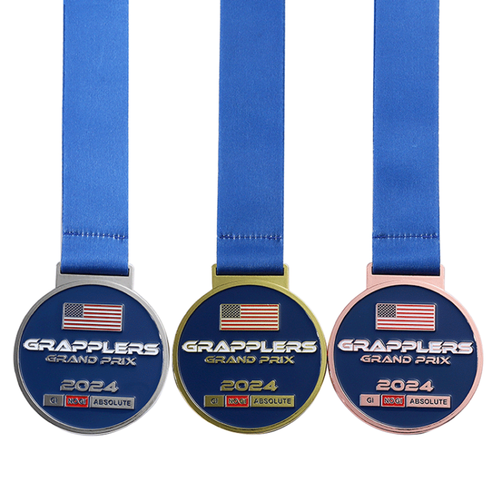 custom grappling medal