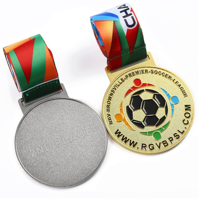 custom soccer medal