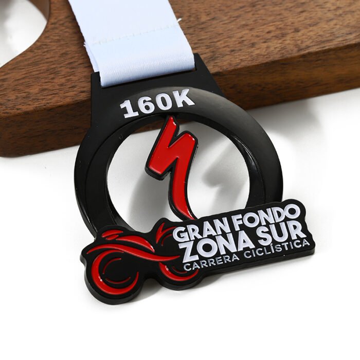 marathon running medal