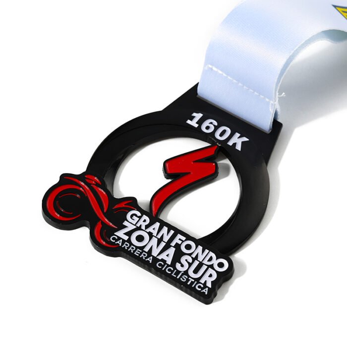 marathon running medal