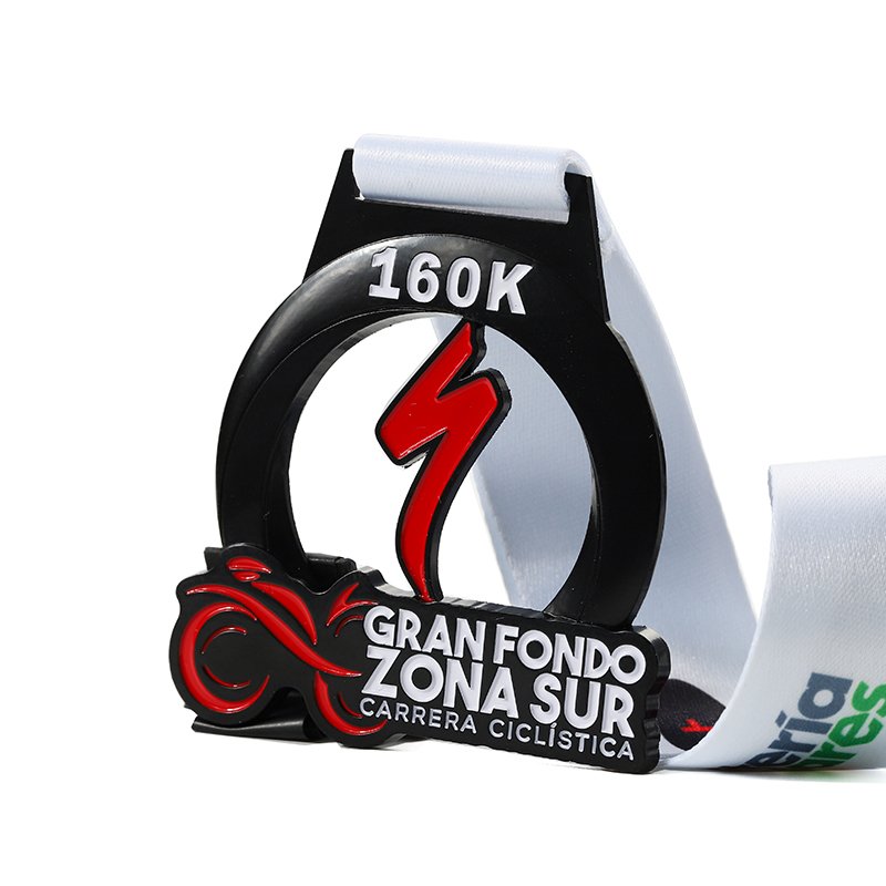 marathon running medal