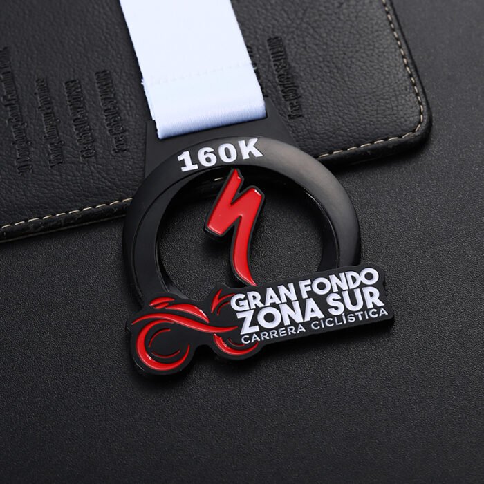 marathon running medal