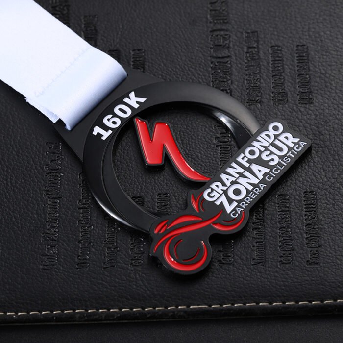 marathon running medal
