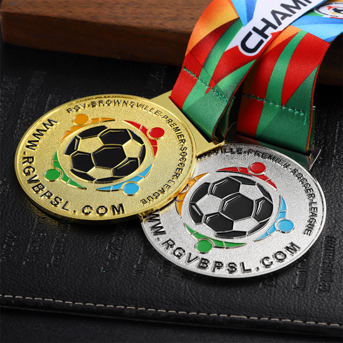 custom soccer medal