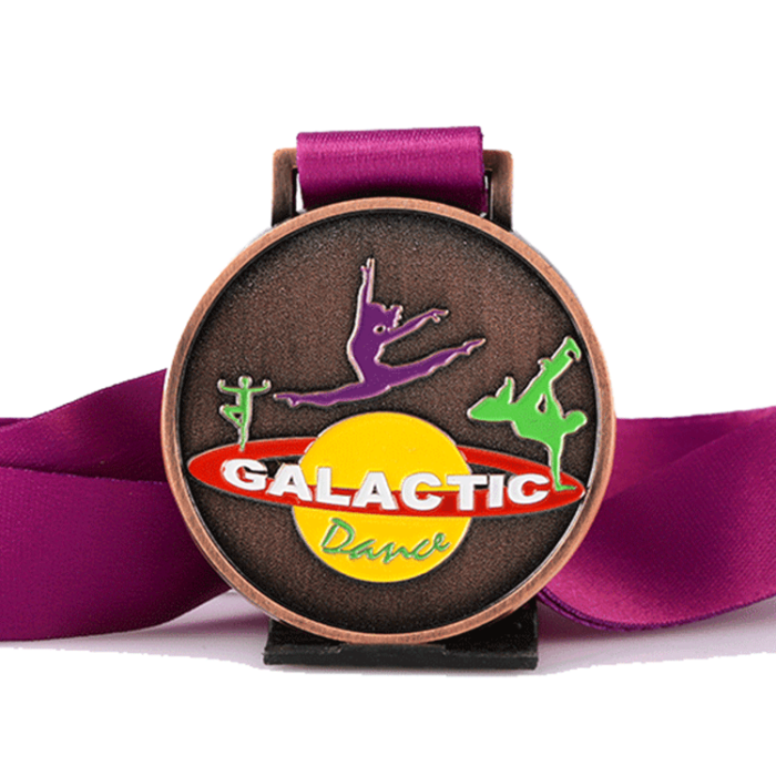 custom gymnastics dance medal
