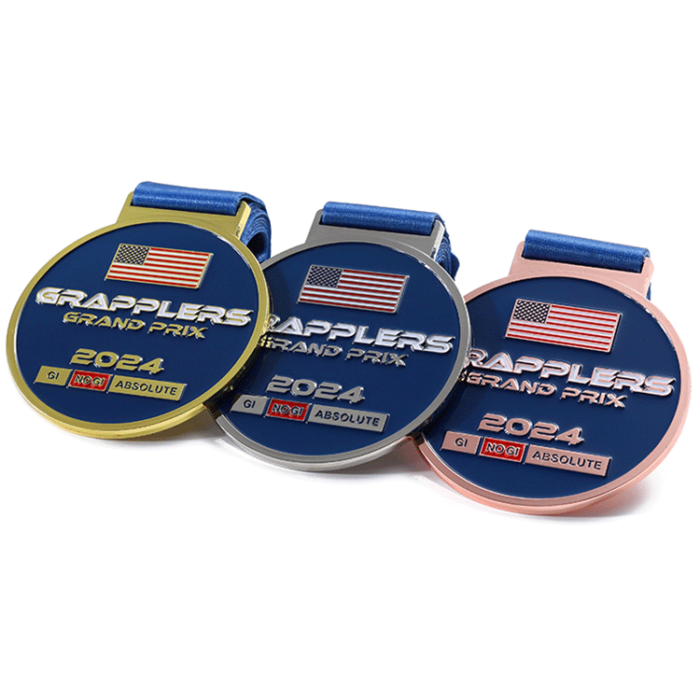 custom grappling medal