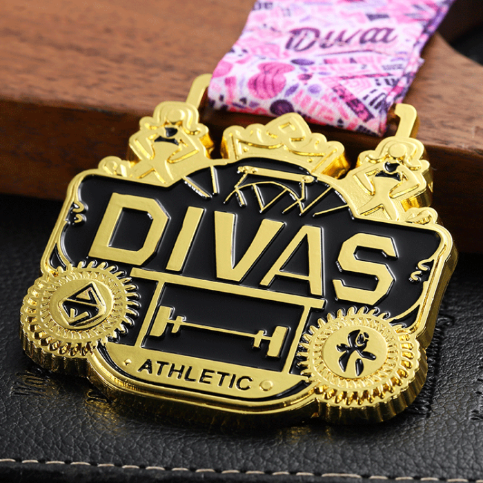 Athletic sports medal