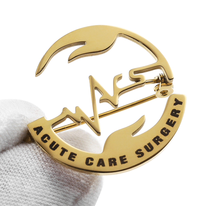 Stainless steel Brooch Pin