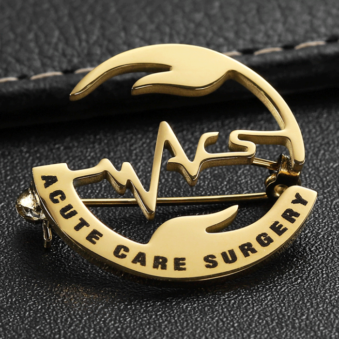Stainless steel Brooch Pin