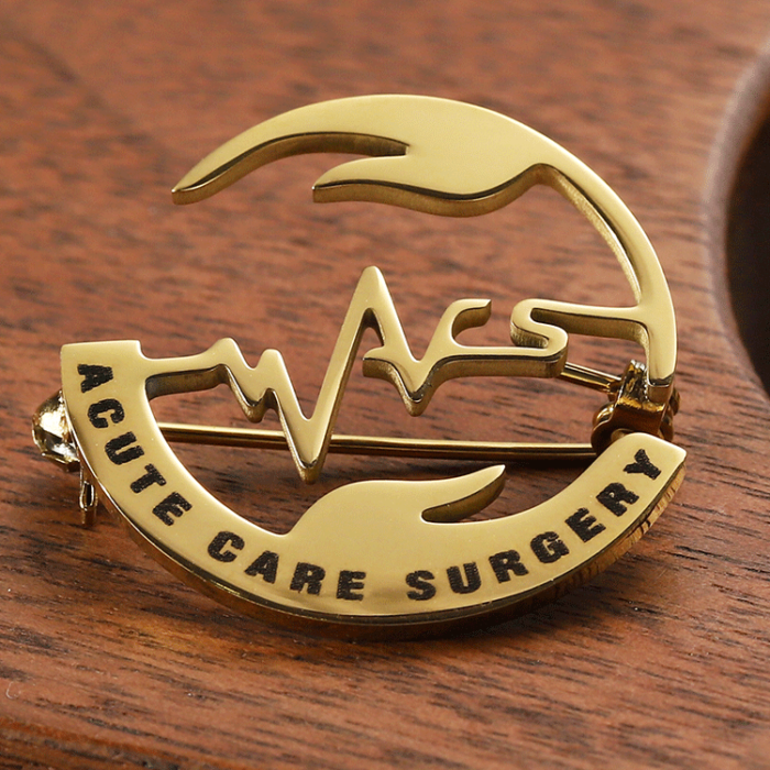 Stainless steel Brooch Pin