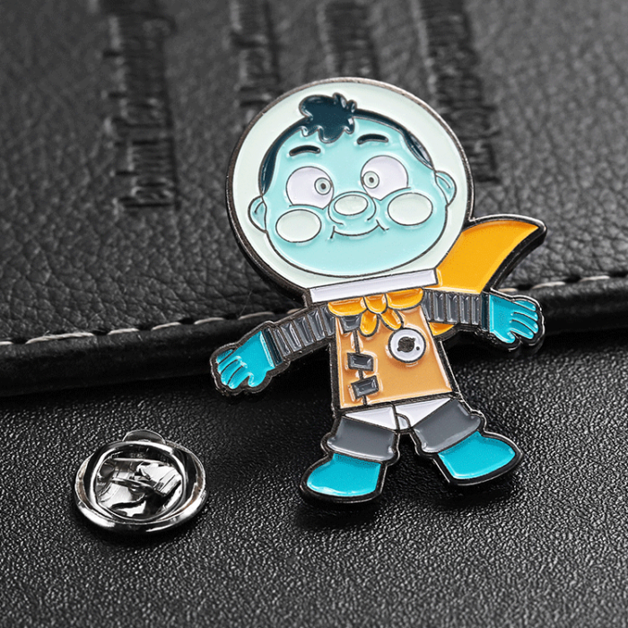 Soft enamel pin