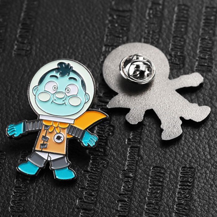 Soft enamel pin