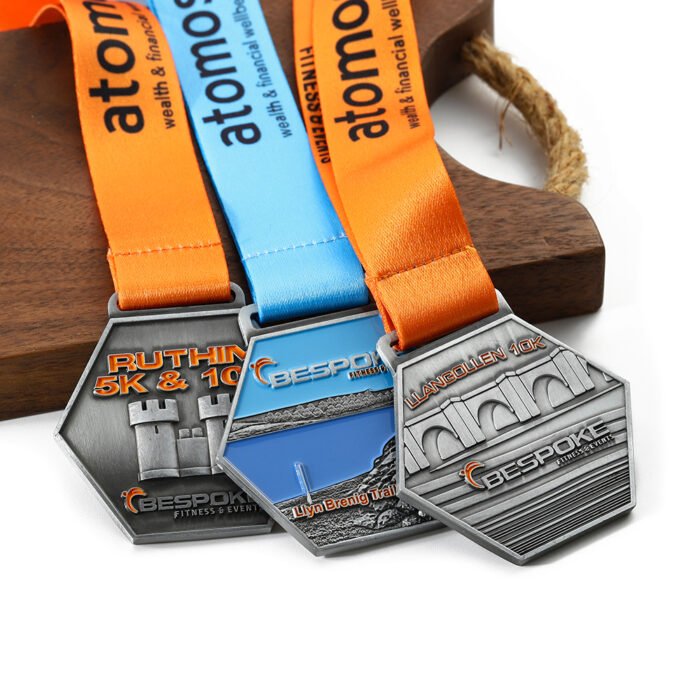 custom trail running medal