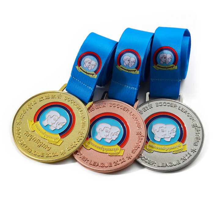 custom soccer medal