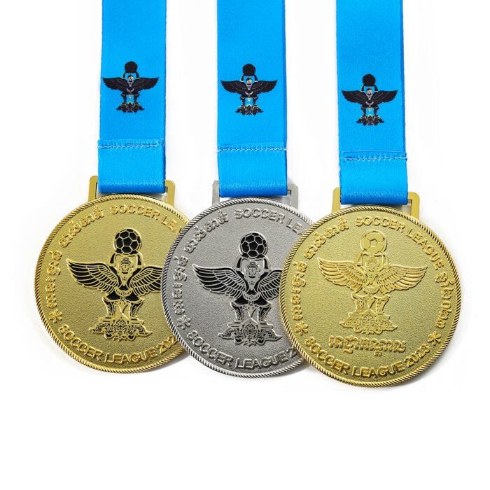 custom soccer medal