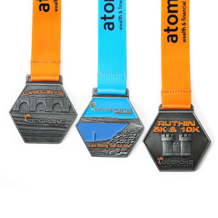 custom trail running medal