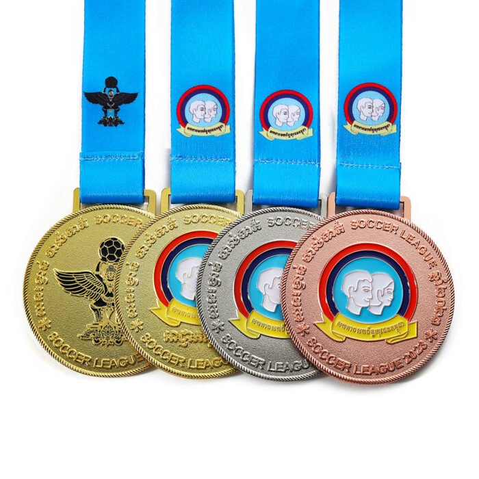 custom soccer medal