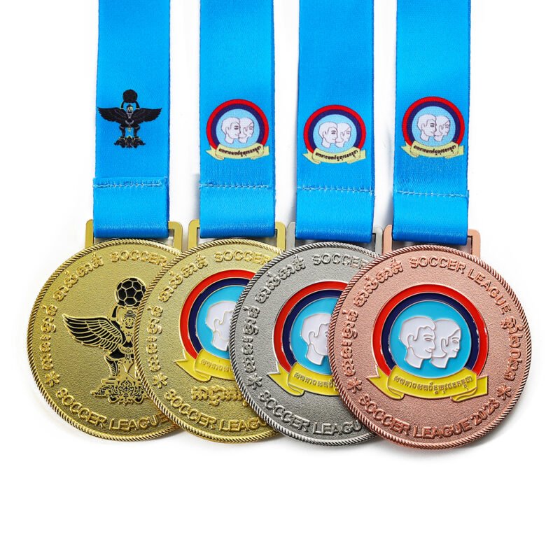 custom soccer medal