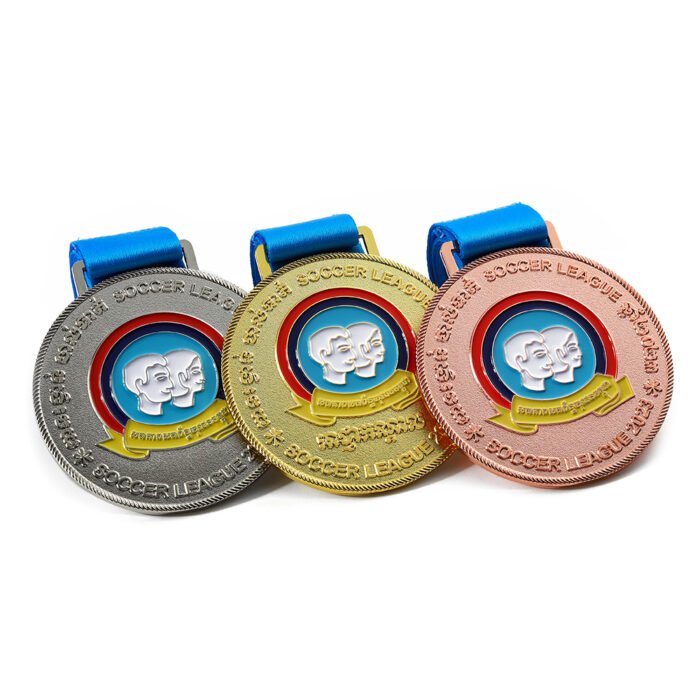 custom soccer medal