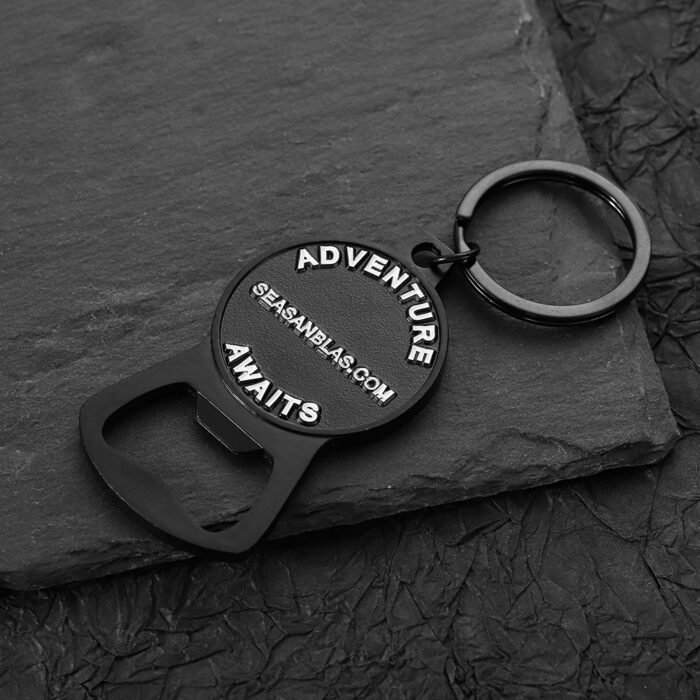 custom enamel bottle opener keychain