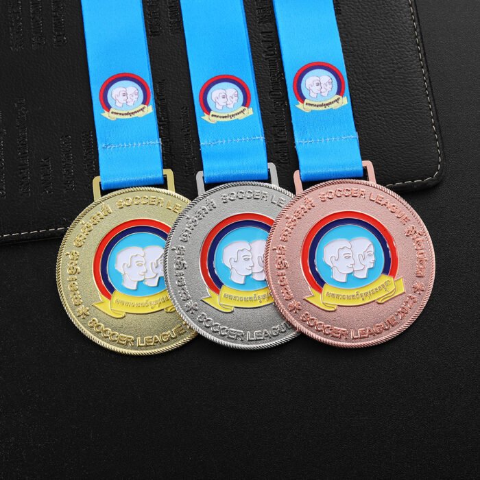 custom soccer medal