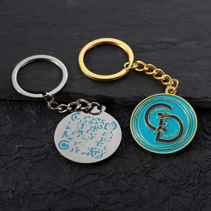 Enamel Keyring