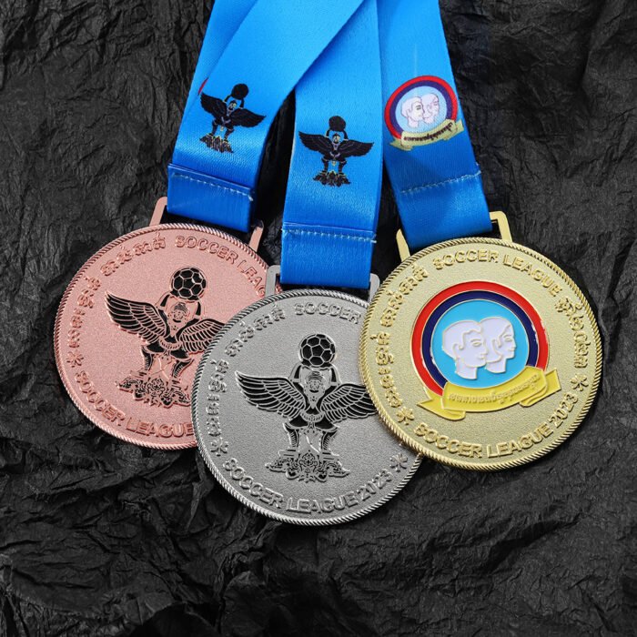 custom soccer medal
